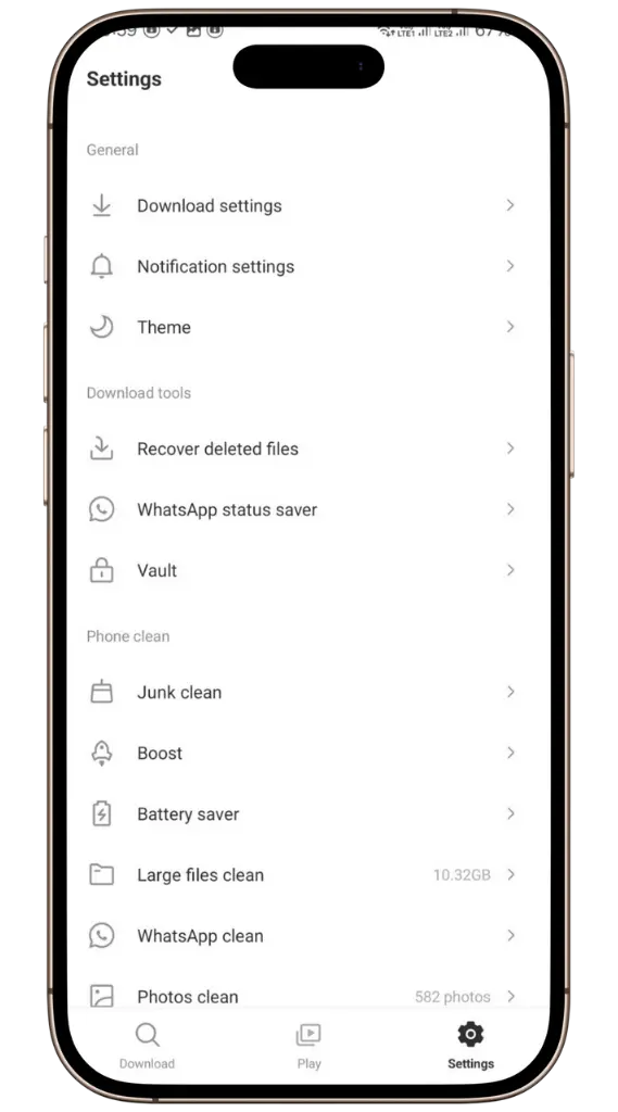 Clean and Stylish Interface