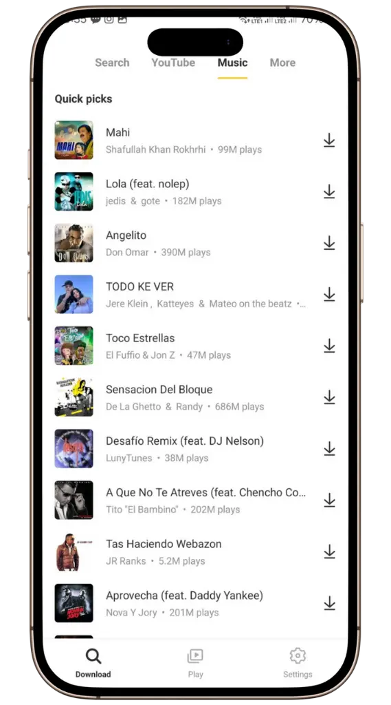 Direct Music Downloads