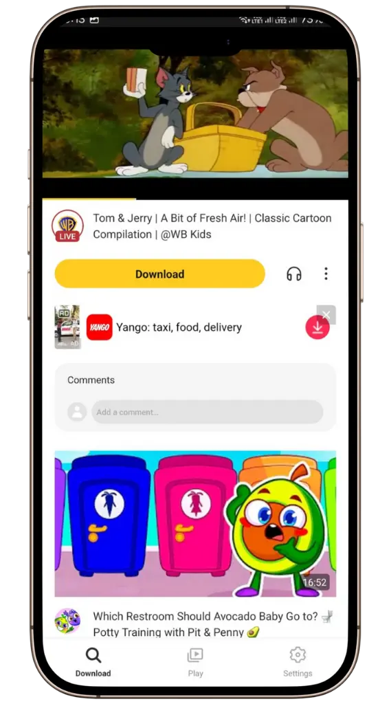 Direct Video Downloads