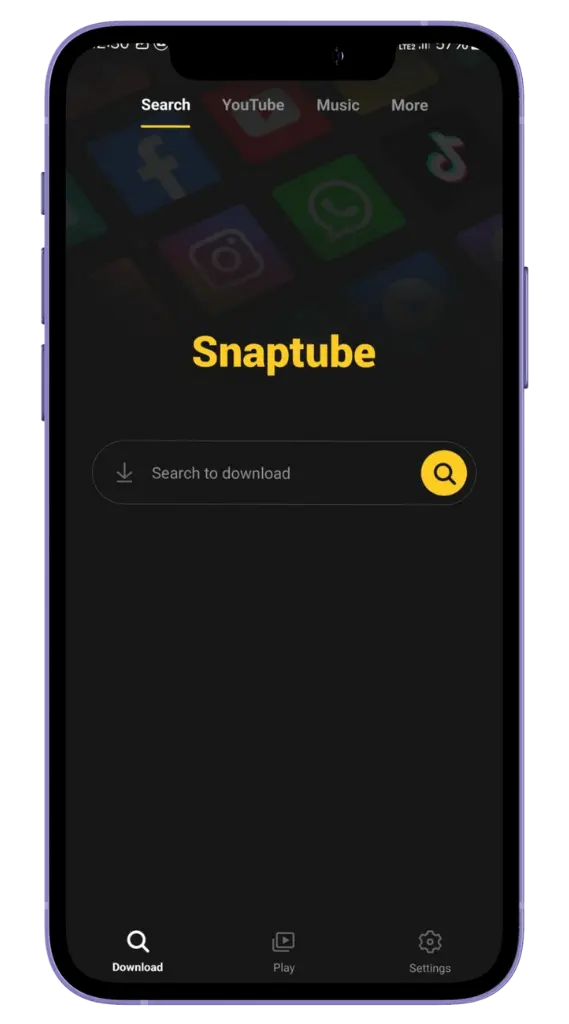 Install Snaptube
