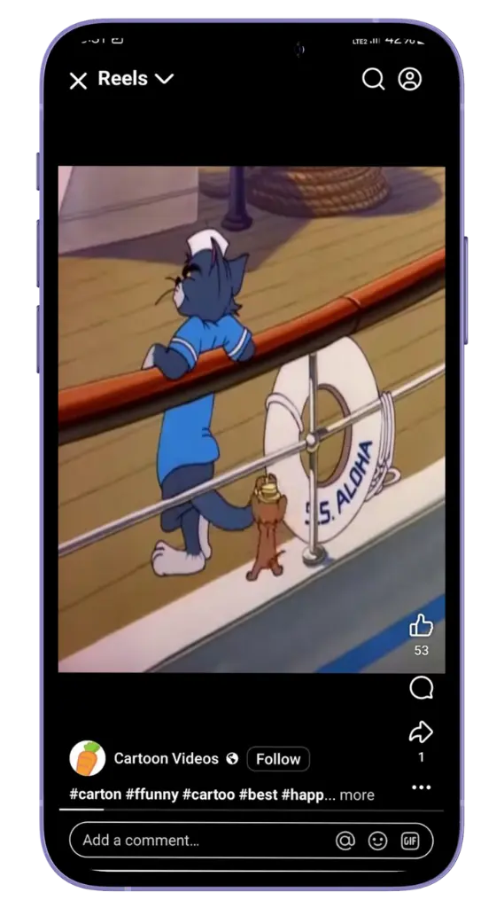 Select Video/Reel/Story